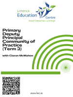 Primary Deputy Principal Community of Practice (Term 2)