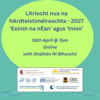 Litríocht nua na hArdteistiméireachta 2027: 'Éoinín na nÉan' agus 'Iníon'  