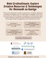 Bímis Cruthaitheach: Explore Creative Resources & Technologies Questions & Answers session