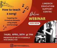 How to teach a song - Using a simple song to develop  the nine musical elements in curriculum