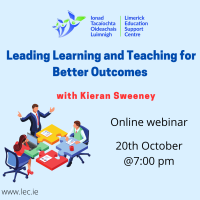 Leading Learning and Teaching for Better Outcomes