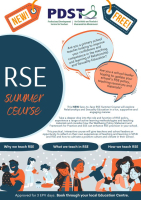 PDST - Relationships and Sexuality Education - Summer Course