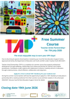 Teacher Artist Partnership+ - for enhancing Creativity and Arts in Education in Ireland   