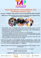 Teacher Artist Partnership - CPD for enhancing Arts Education in Ireland