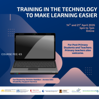 Training in the Technology to Make Learning Easier - 2 week course      