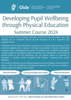 Developing Pupil Wellbeing through Physical Education - Summer Course 2024