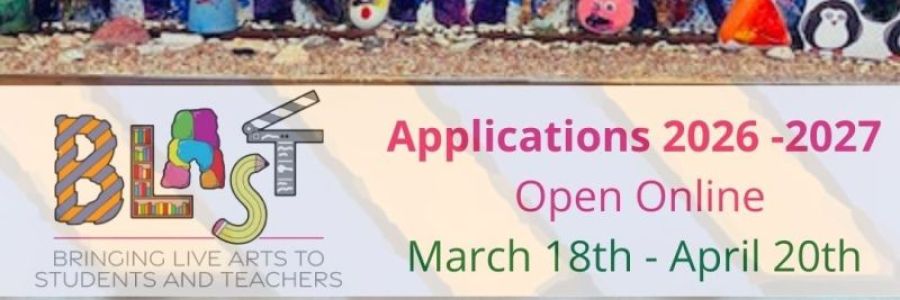 BLAST Creativity and Arts in Education Residency 2026/2027 applications are now open